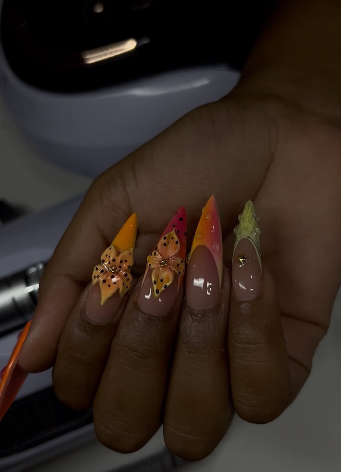 Nail Art nail design by The Nail Technique